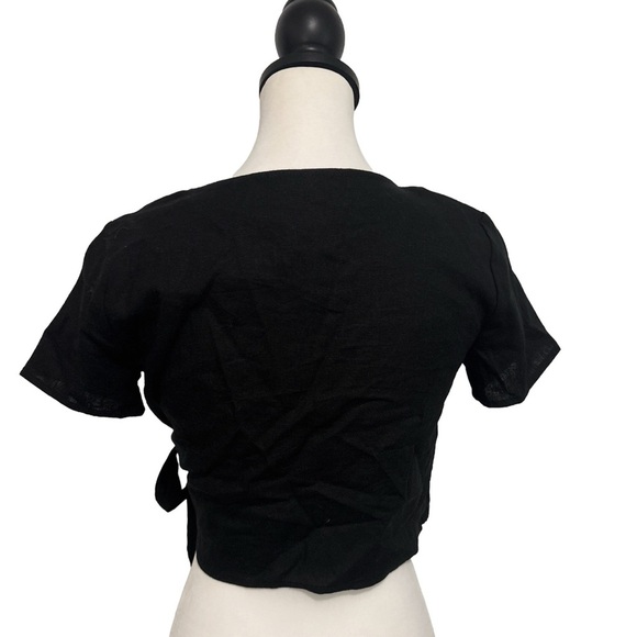 NWT PacSun LA Hearts tie front top. XS. - Picture 2 of 6